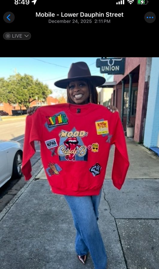 Custom Sweatshirt by Patches Please