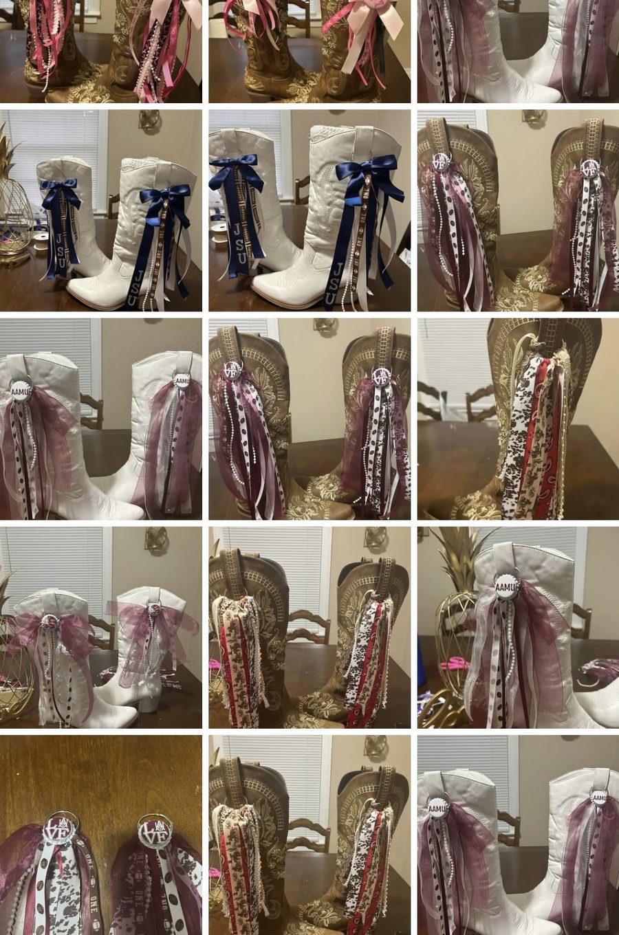 Decorated Cowboy Boots